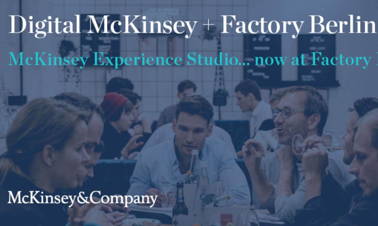 Intertangible lecture at McKinsey Berlin Experience Studio