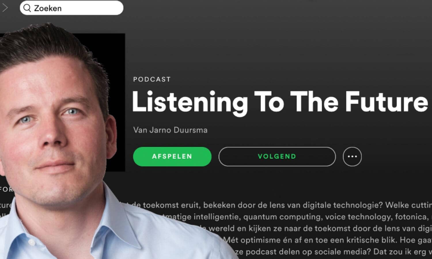 “Listening to the Future” with Jarno Duursma